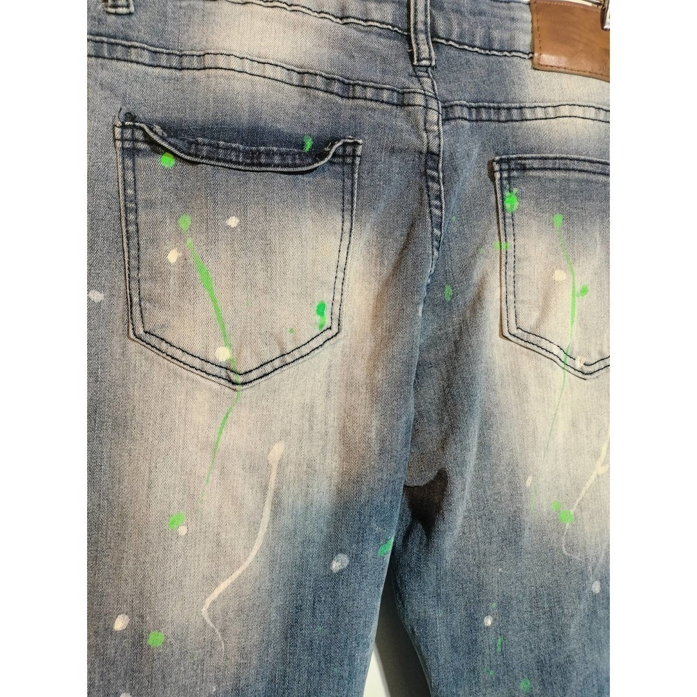 WAIMEA skinny fit destructed destroyed jeans youth size 20 - Picture 5 of 6